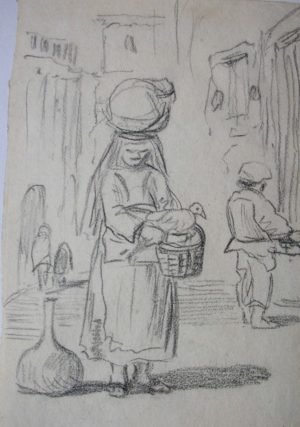 Image of 'Study of Woman in North Africa'